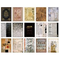 Scrapbooking dekorativní papír v bločku - Typ E, 60 kusů