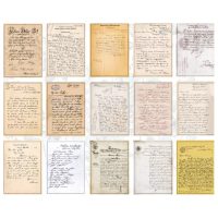 Scrapbooking dekorativní papír v bločku - Typ F, 60 kusů