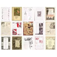 Scrapbooking dekorativní papír v bločku - Typ M, 60 kusů