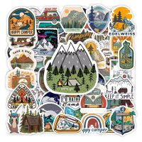 Scrapbooking outdoor samolepky - 50 kusů