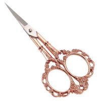 Scrapbooking Vintage nůžky - Růžové zlato