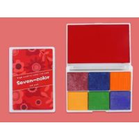 Scrapbooking paleta inkoustových barev - Sedm odstínů barev