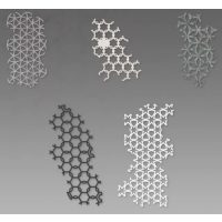 Scrapbooking texturovaný dekorativní papír - 10 kusů, vzor D