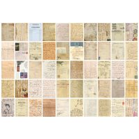 Scrapbooking blok dekorativních papírů se vzory - 100 listů, vzor F