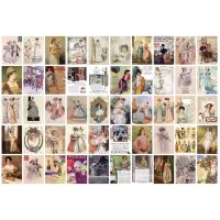 Scrapbooking blok dekorativních papírů se vzory - 100 listů, vzor D