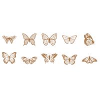 Scrapbooking dekorativní papír - 10 kusů, vzor A