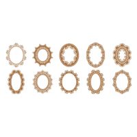 Scrapbooking dekorativní papír - 10 kusů, vzor D