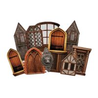 Scrapbooking dekorativní papírová lepenka - Vintage pinnacle, 10 kusů