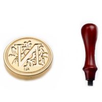 Scrapbooking pečetní razítko s rukojetí - Vzor N