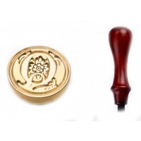 Scrapbooking pečetní razítko s rukojetí - Vzor Q