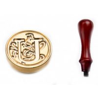 Scrapbooking pečetní razítko s rukojetí - Vzor U