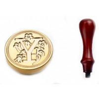 Scrapbooking pečetní razítko s rukojetí - Vzor Y