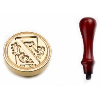 Scrapbooking pečetní razítko s rukojetí - Vzor Z