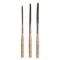 Scrapbooking profesionální sada štětců pro detailní malbu - 3 kusy