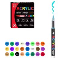 Scrapbooking akrylové fixy - 24 barev