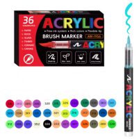 Scrapbooking akrylové fixy - 36 barev