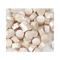 Scrapbooking korálkový pečetní vosk - Bílý A5, 100 kusů