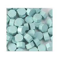 Scrapbooking korálkový pečetní vosk - Pastelový světle modrý B1, 100 kusů