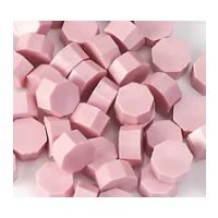 Scrapbooking korálkový pečetní vosk - Pastelový světle růžový B2, 100 kusů