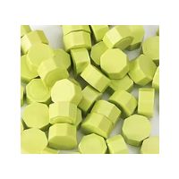 Scrapbooking korálkový pečetní vosk - Žlutozelený B5, 100 kusů