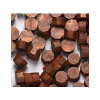 Scrapbooking korálkový pečetní vosk - Sedlově hnědý D2, 100 kusů