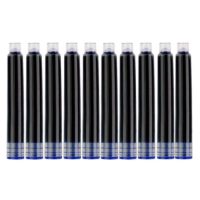 Scrapbooking inkoustové náplně do pera - Modré, 10 kusů