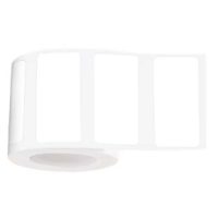 Scrapbooking role samolepících štítků do termotiskárny - Bílé, 40 x 20 mm