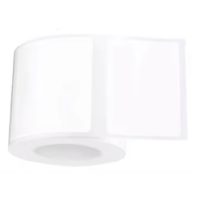 Scrapbooking role samolepících štítků do termotiskárny - Bílé, 40 x 30 mm