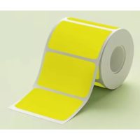 Scrapbooking role samolepících štítků do termotiskárny - Žluté, 50 x 30 mm