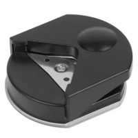 Scrapbooking rohová raznice na papír - R4, černá