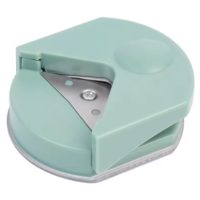 Scrapbooking rohová raznice na papír - R4, zelená