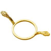 Scrapbooking forma na pečetní vosk - Zlatá, vzor A