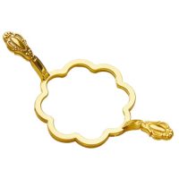 Scrapbooking forma na pečetní vosk - Zlatá, vzor B