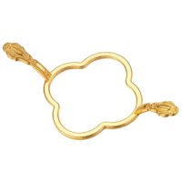 Scrapbooking forma na pečetní vosk - Zlatá, vzor F