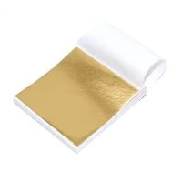 Scrapbooking listy fólie - 100 kusů, tmavá zlatá