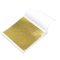 Scrapbooking listy fólie - 100 kusů, zářivá zlatá