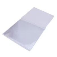 Scrapbooking listy fólie - 100 kusů, světlá stříbrná