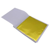 Scrapbooking listy fólie - 100 kusů, žlutá