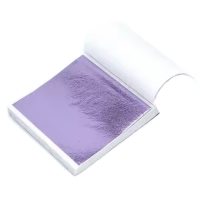 Scrapbooking listy fólie - 100 kusů, světle fialová