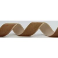 Scrapbooking široká sametová stuha - Béžová, V042