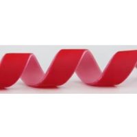 Scrapbooking široká sametová stuha - Fuchsiová, V189