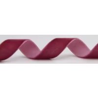 Scrapbooking široká sametová stuha - Vínová, V645