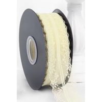 Scrapbooking krajka - Béžová, 45 metrů