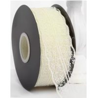 Scrapbooking široká krajka - Béžová, 45 metrů