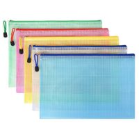 Scrapbooking organizační barevné kapsy - A6, 5 kusů