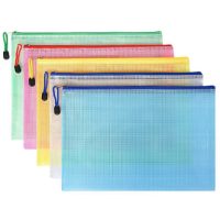 Scrapbooking organizační barevné kapsy - A4, 5 kusů