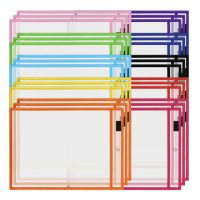 Scrapbooking kapsa s držákem na psací potřeby - Mix barev, 1 kus