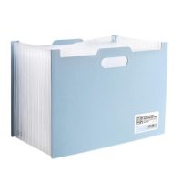 Scrapbooking rozšiřující box - Světle modrý, A4