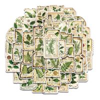 Scrapbooking samolepky - Lesní rostliny, 50 kusů