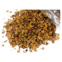 Scrapbooking umělé miniaturní listí - Číslo 6, hnědá